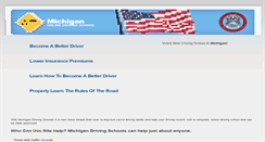 Desktop Screenshot of michigandrivingschool.org